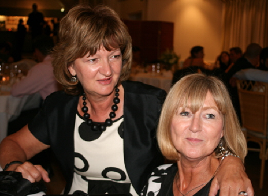 Pat Morgan and Sue Fisher