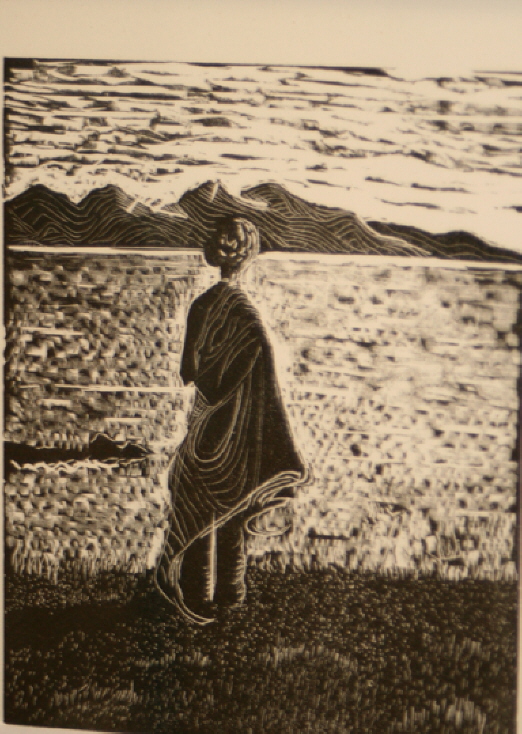 Woodcut by Lady Cunliffe
