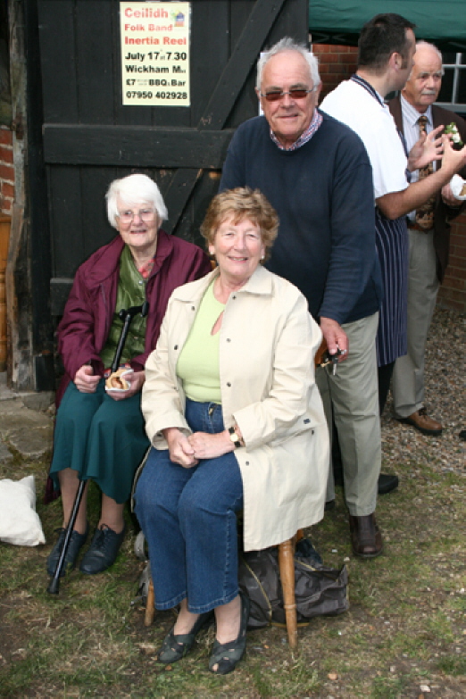 Eileen, June and Peter