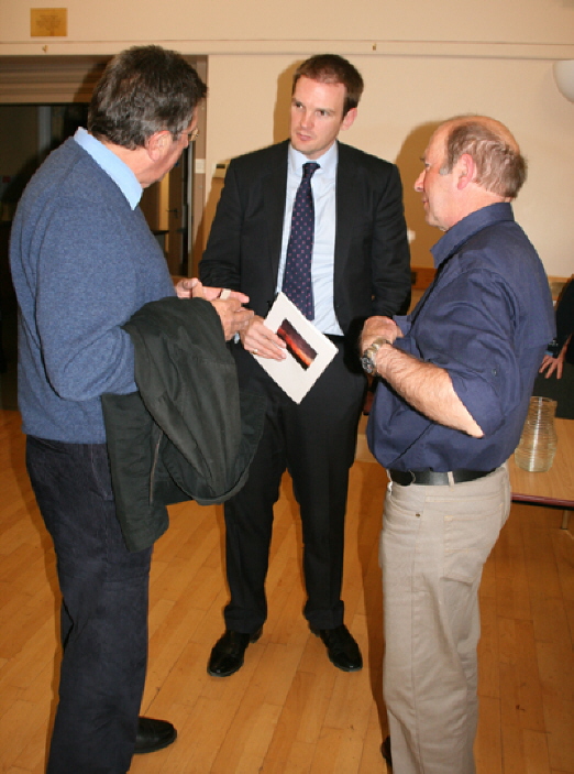 Graham, Dr Poulter and Nick